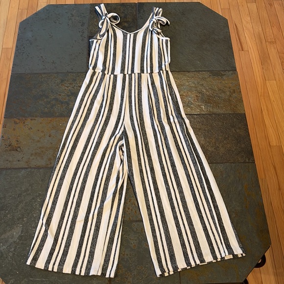 NWOT Rewind Stripped Jumpsuit - Size Small - Picture 3 of 9